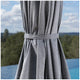 SunVilla Graphite LED Market Umbrella 3M