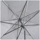 SunVilla Graphite LED Market Umbrella 3M