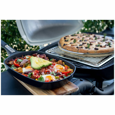 Weber Q3100 LPG BBQ 56010124 Black Family Q Essentials Pack Cart