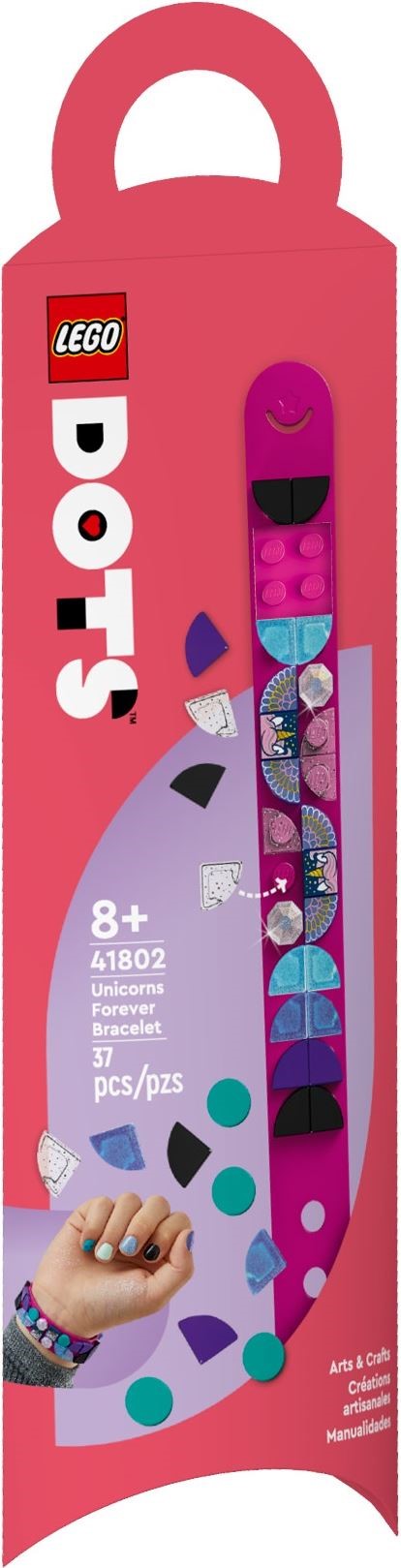 LEGO 41802 Unicorns Forever Bracelet – Creative Jewelry Design Set
