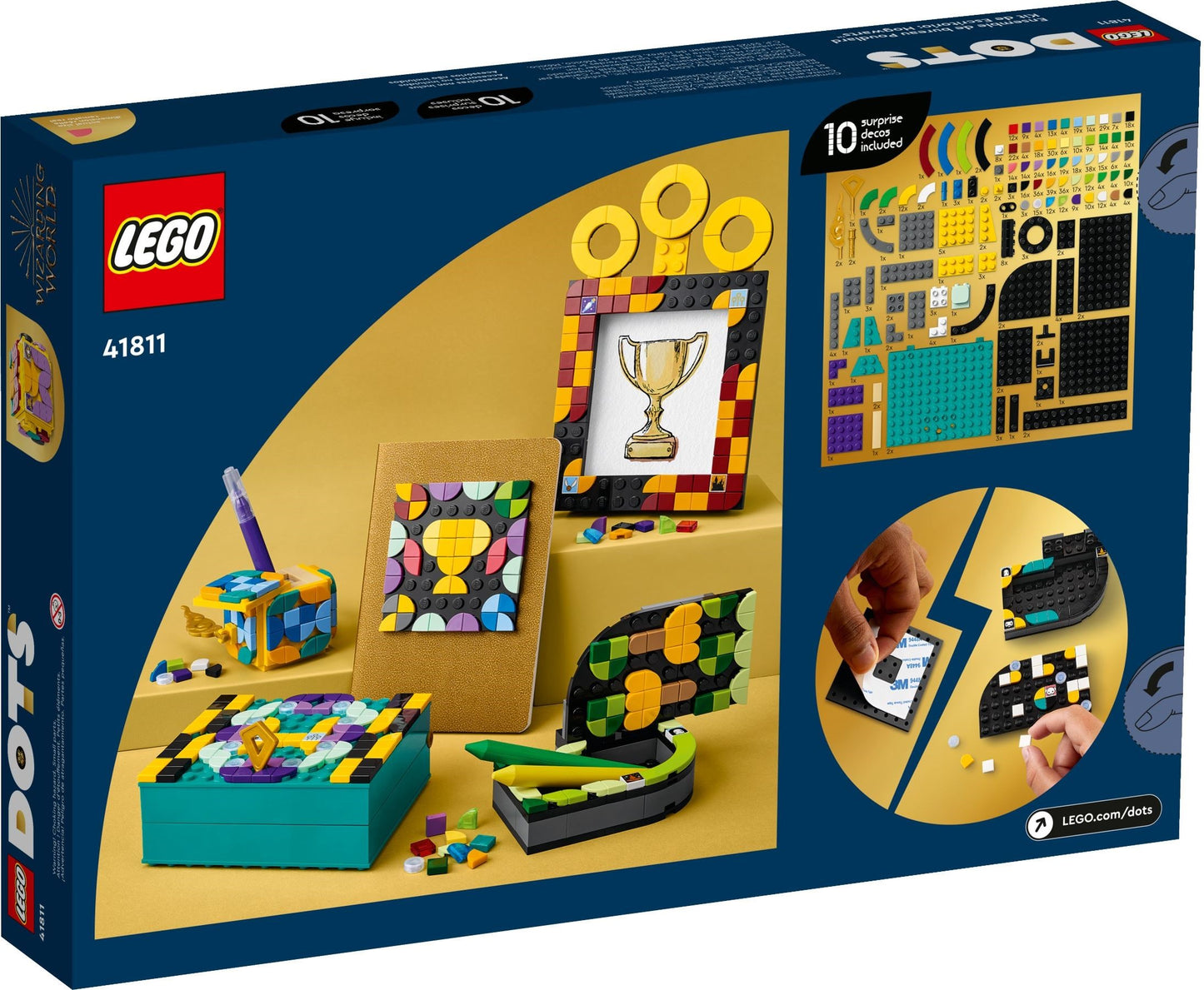 LEGO 41811 Hogwarts Desktop – Magical Harry Potter Organizer