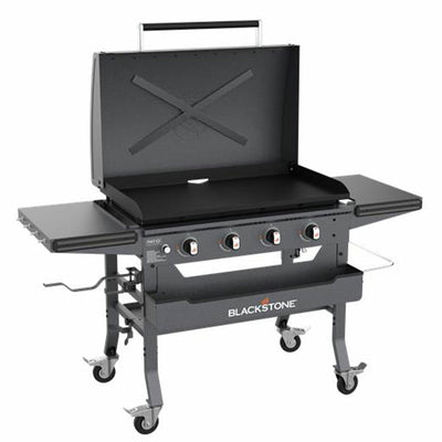 Blackstone Omnivore 36in Griddle with Hood and Soft Cover 2380AU Black