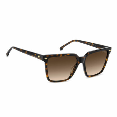 Carrera Women's Sunglasses 3069/S 086 Havana Rectangular Acetate Brown
