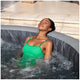 Lay-Z-Spa Santa Monica MaxHold EnergySense Smart AirJet 7 Grey Round Inflatable Spa 2.16M x 71cm