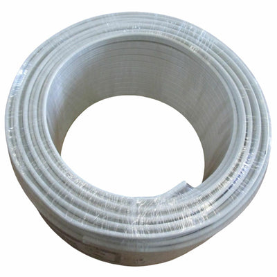 Spectra Flat TPS Cable 2.5mm 2 Core & Earth White AU/NZ