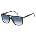 Carrera 366/S OIT Men's Navigator Sunglasses Black Red Acetate Dark Blue