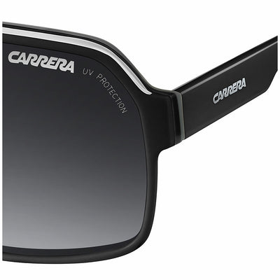 Carrera 33 8V6 Men's Sunglasses 3 Dark Grey Acetate Black Crystal Grey