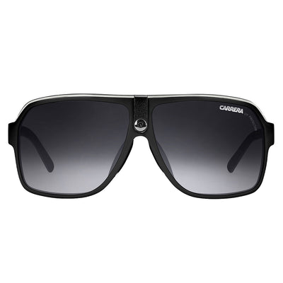 Carrera 33 8V6 Men's Sunglasses 3 Dark Grey Acetate Black Crystal Grey