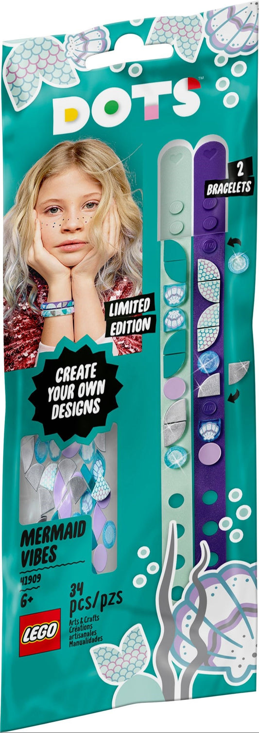 LEGO 41909 Mermaid Vibes Bracelets - DIY Friendship Bracelet Kit