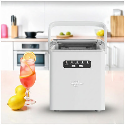 Koolatron 12kg Portable Ice Maker KIM26WAU 1.85L Capacity White 105W