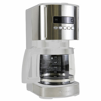 Kenmore 12 Cup Drip Coffee Maker KKCM12WAU Programmable 1000W White