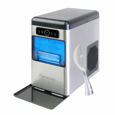 Kenmore Nugget Ice Maker Compact KKIMNF40SSAU Stainless Steel Capacity 18kg