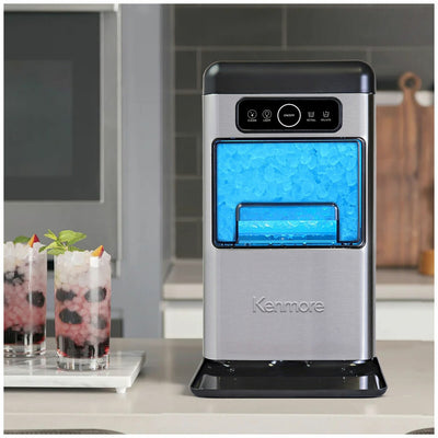 Kenmore Nugget Ice Maker Compact KKIMNF40SSAU Stainless Steel Capacity 18kg