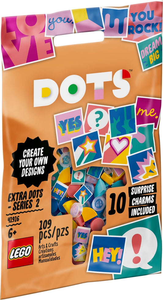 LEGO 41916 Extra DOTS - Series 2 - Tiles for Arts & Crafts