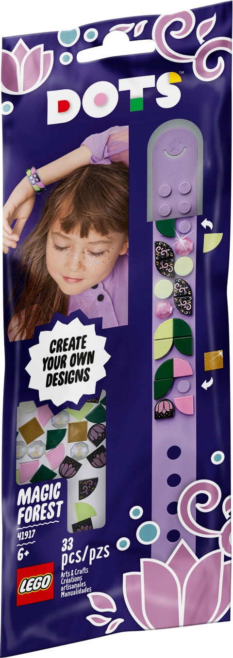 LEGO 41917 DOTS Magic Forest Bracelet - DIY Craft Kit - Auzzistore