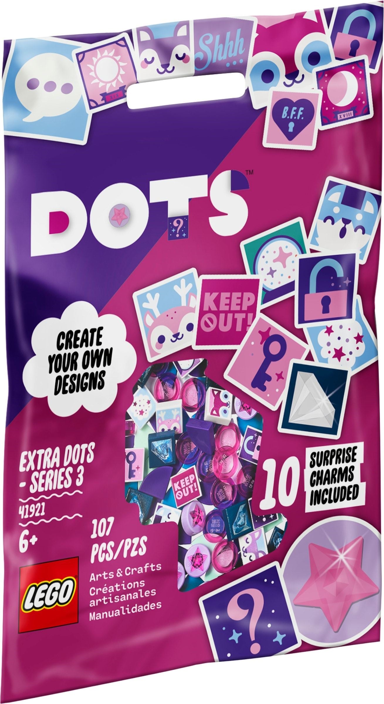 LEGO DOTs 41921 Extra DOTS Series 3- Auzzi Store