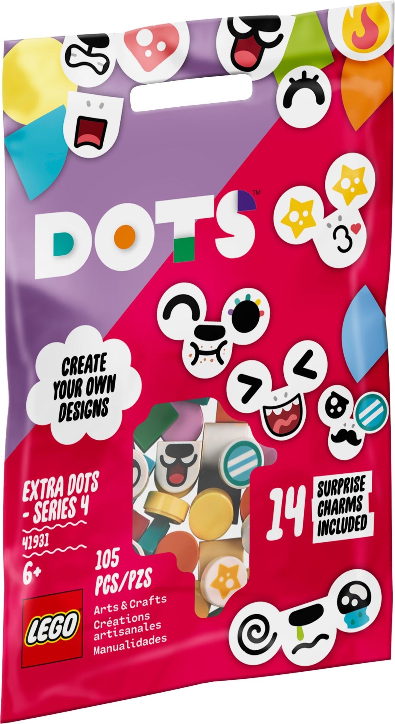 LEGO 41931 Extra DOTS - Series 4 - Animal Tiles
