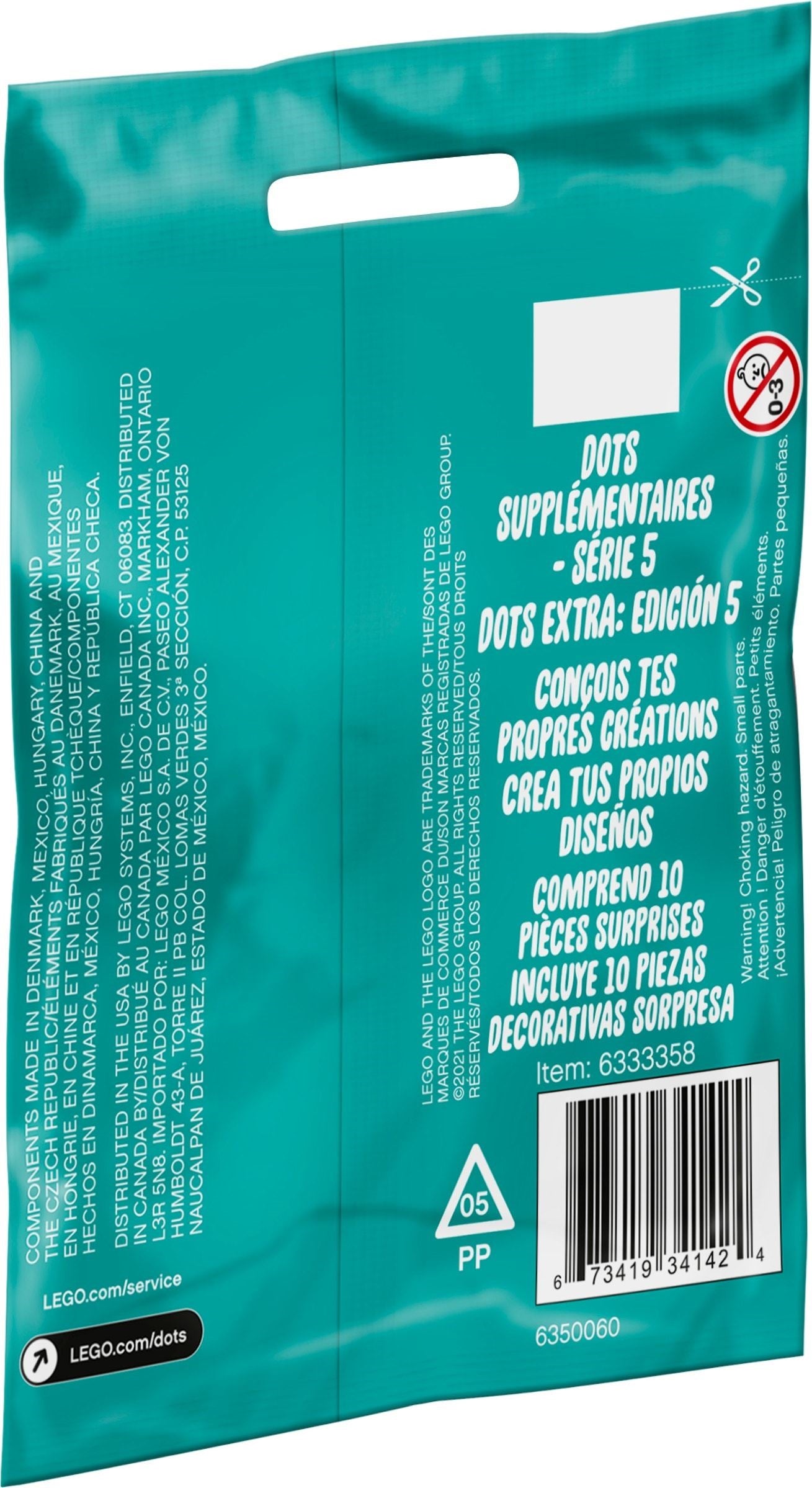 LEGO 41932 Extra DOTS - Series 5: Tropical Tiles & Glow-in-the-Dark