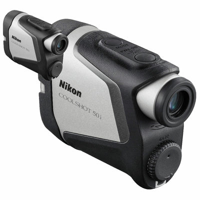 Nikon Compact Coolshot 50i Golf Laser Rangefinder BKA159YA Black/Silver
