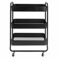 Neatfreak Extra Wide Rolling Cart 3 Tier Metal Trolley 4 Castor Wheels