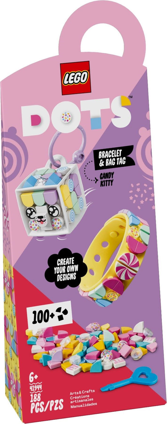 LEGO 41944 DOTS Candy Kitty Bracelet & Bag Tag Set - Auzzistore