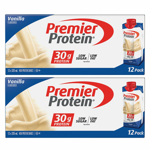 Premier Protein Vanilla Protein Shake 24 x 325ml - Auzzistore