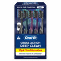 Oral-B Cross Action Clean Ultrathin Charcoal Toothbrush 10 Pack