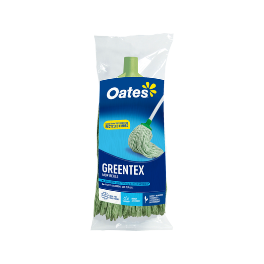 Oates Greentex Mop Refill - 300g - Green PET - Highly Absorbent - Auzzistore