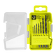 Ryobi 18V ONE+ Hammer Drill Kit - 2Ah & 4Ah Batteries - 13mm Chuck - 7-Piece Bit Set