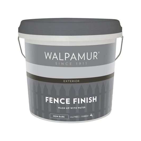 Walpamur Ironbark Fence Finish 4L - Durable Water-Based Timber Paint - Auzzistore