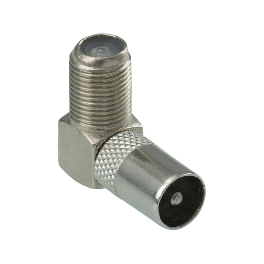 Antsig Pal Plug F Socket Right Angle - 75 OHM Connector - Compact Design