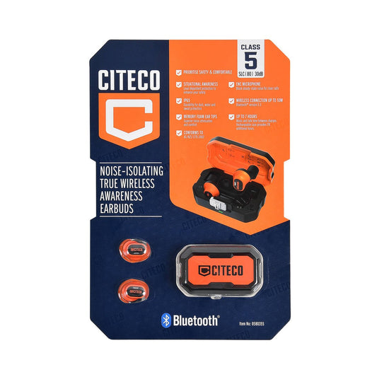 Citeco Noise Isolating True Wireless Awareness Earbuds - Bluetooth 5.3 - IP65 - 7 Hours Playtime – view 2