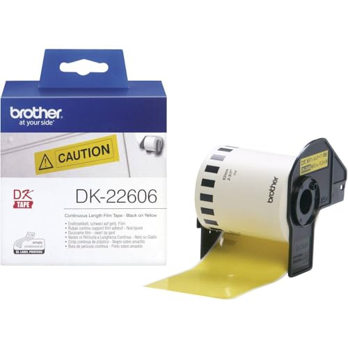 BROTHER DK22606 Yellow Roll