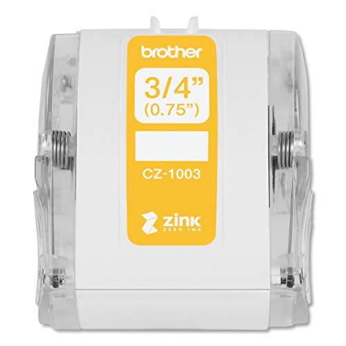 BROTHER CZ1003 Tape Cassette Full Colour continuous label roll, 19mm wide to Suit VC-500W