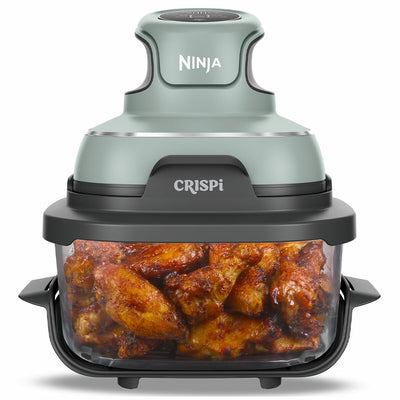 Ninja Crispi 4-in-1 Air Fryer 1700W Capacity 6L Sage Green FN101SGANZ