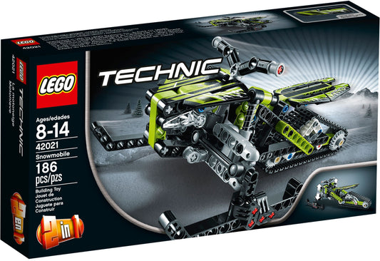 LEGO 42021 Snowmobile: 2-in-1 Off-Road Winter Fun - Auzzistore