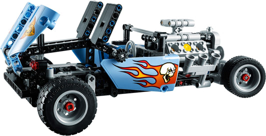 LEGO 42022 Hot Rod: Build & Race a Cool V6 Engine Car – view 2 - Auzzistore