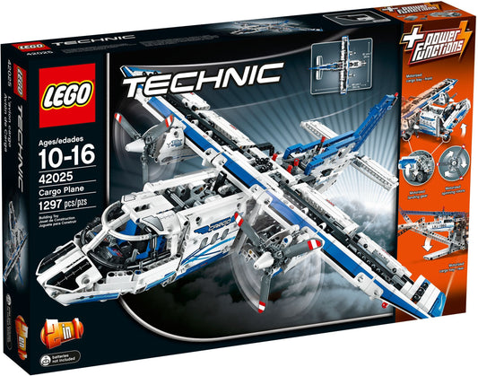 LEGO 42025 Cargo Plane: Motorized, Huge, Realistic! - Auzzistore