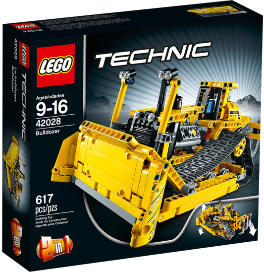 LEGO 42028 Bulldozer & Trench Digger 2-in-1 Set - Auzzistore