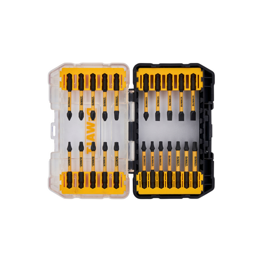 Dewalt Flextorq 22 Piece Screwdriving Bit Set - 190mm x 40mm x 220mm - ToughCase - Auzzistore
