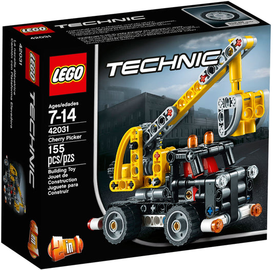 LEGO 42031 Cherry Picker & Tow Truck 2-in-1 Building Kit - Auzzistore