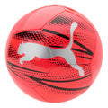 PUMA Attacanto Graphic Soccer Ball Durable Size 5 Fire Orchard TPU 2 Pack
