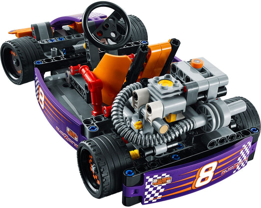 LEGO 42048 Race Kart: Build & Race a 2-in-1 Supercar – view 2 - Auzzistore