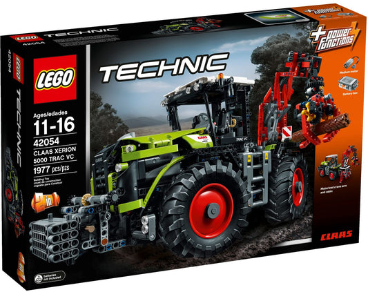 LEGO 42054 CLAAS XERION 5000 TRAC VC Tractor - 2-in-1 Model - Auzzistore