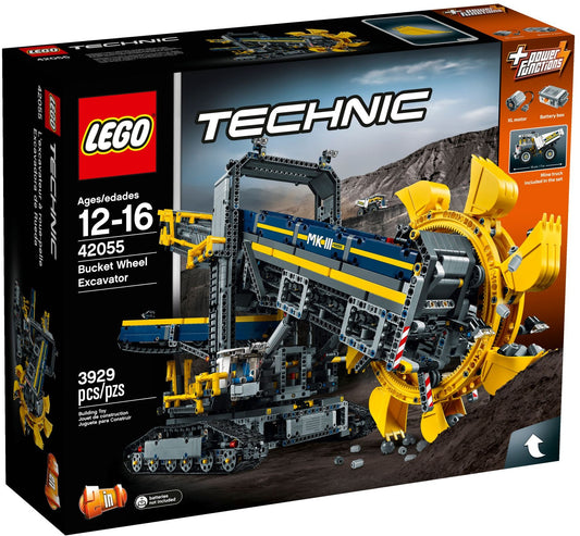 LEGO 42055 Bucket Wheel Excavator - Largest Technic Set Ever! - Auzzistore