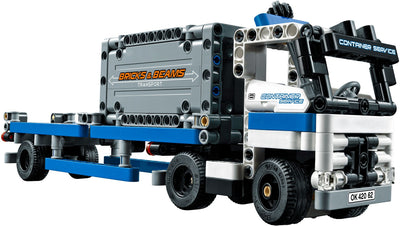 LEGO 42062 Container Yard & Truck Building Set