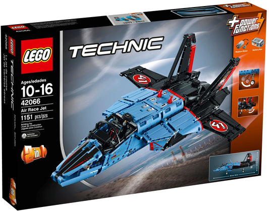 LEGO 42066 Air Race Jet: Motorized Technic Plane - Auzzistore