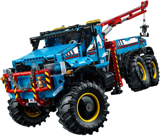 LEGO 42070 6x6 All Terrain Tow Truck RC 2-in-1 Technic – view 2 - Auzzistore