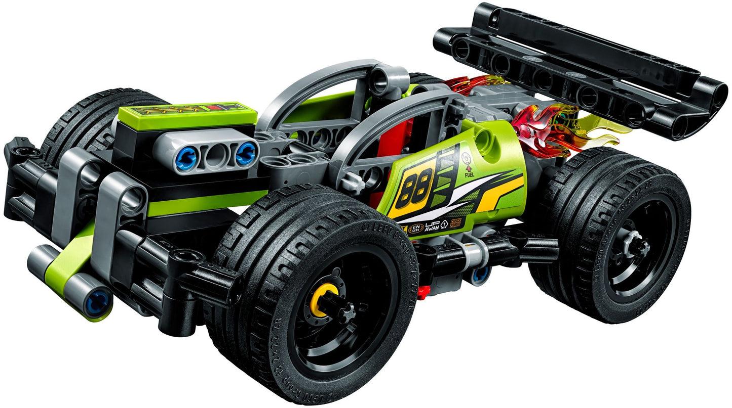 LEGO 42072 WHACK! Pull-back Race Car