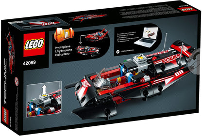 LEGO 42089 Power Boat - Speedboat Racing Toy